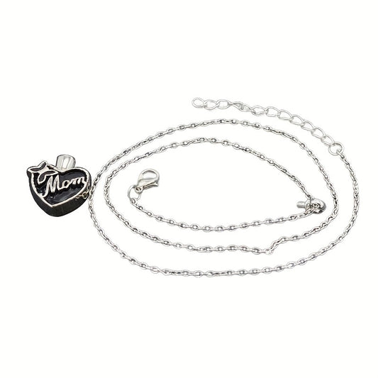 Heart Charm Pet Dog Memorial Funeral Urn For Ashes Necklace Pendant Keepsake
