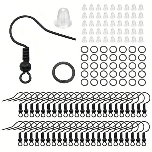 300pcs Earrings Set DIY Jewelry Making Findings Supplies Accessories