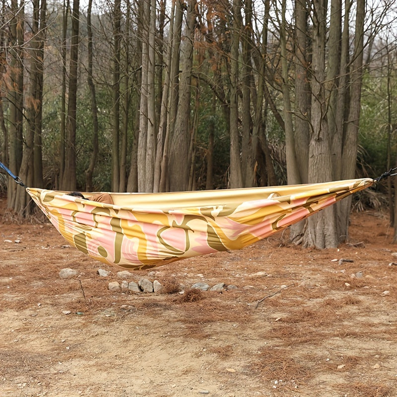 Outdoor Swing Hammock Canvas Anti-rollover Sleeping Hanging Chair