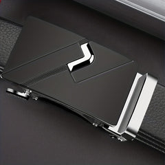 Men's PU Automatic Buckle Pants Belt Wedding Gift