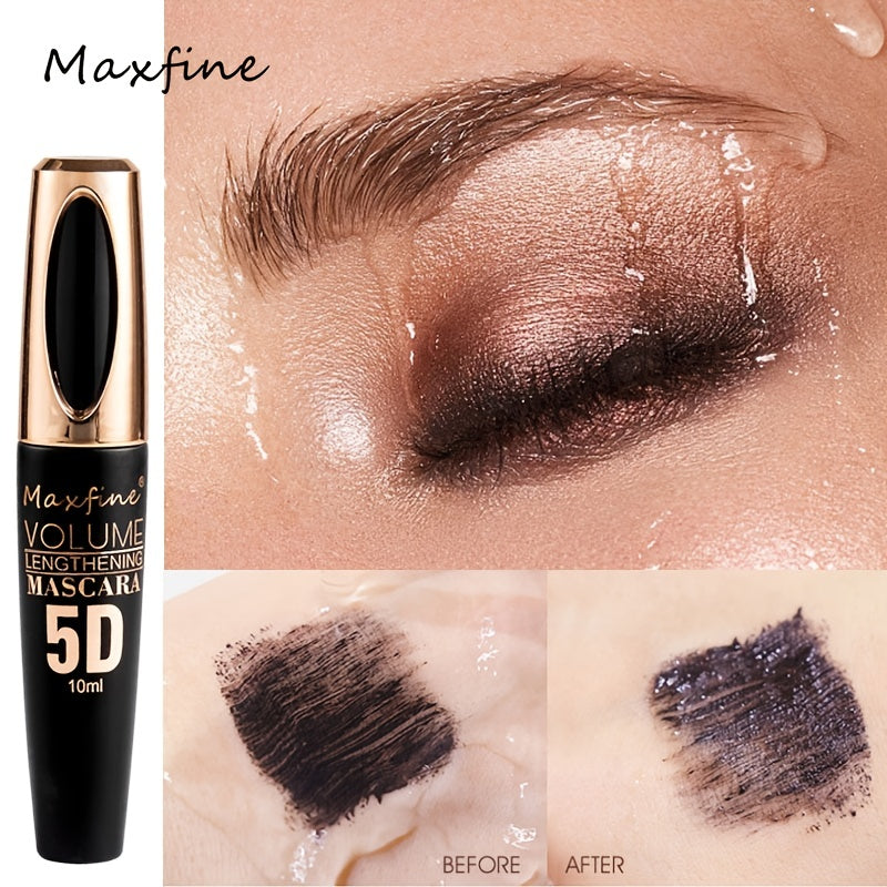 Silk Fiber Mascara Long Lasting Waterproof Non Smudgy Makeup Tool
