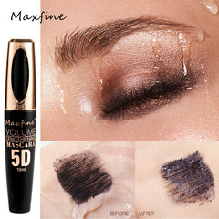 Silk Fiber Mascara Long Lasting Waterproof Non Smudgy Makeup Tool