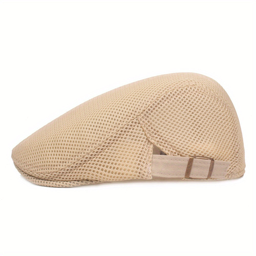 Men's Breathable Mesh Beret Painter's Hat