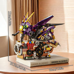 Mechanical Grasshopper Model Puzzle Toy Building Block Set