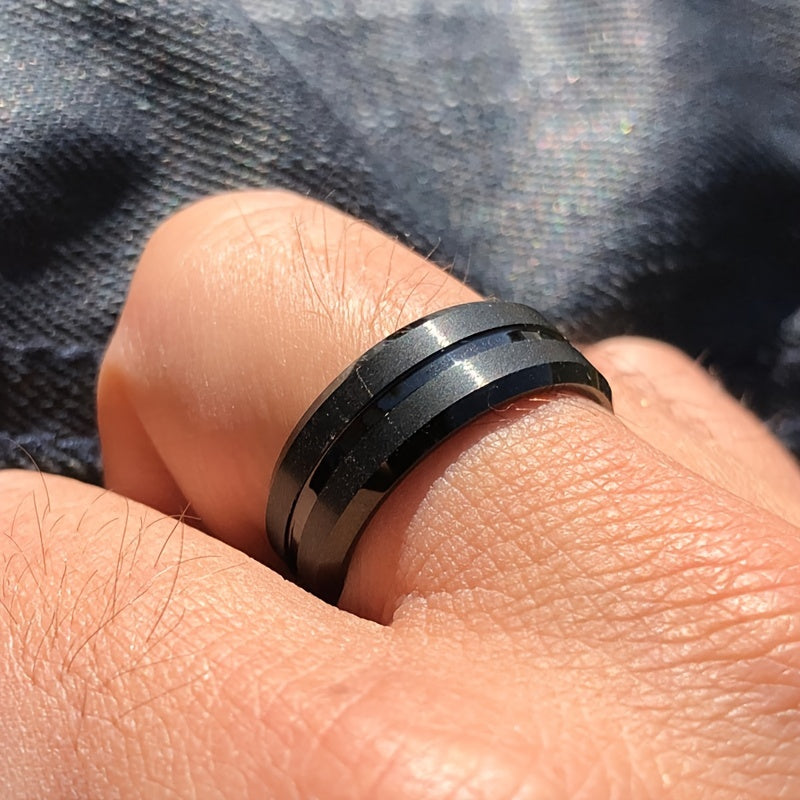 Men's Stainless Steel Street Style Ring