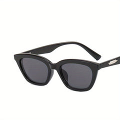 Men's Small Frame Cat Eye Sunglasses Vintage Anti UV Sun Glasses