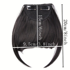 Synthetic Bangs Hair Clip In Extensions Natural Fringe Bangs Clip In Front