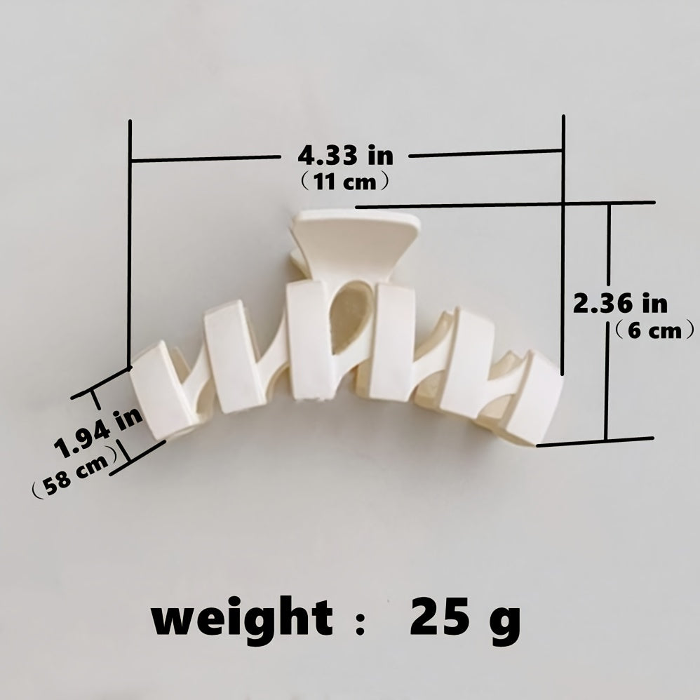 Strong Hold Oversize Hair Claw Clip Non Slip Hair Jaw Clip