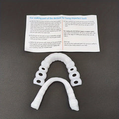 Dental Braces Simulation Orthodontic Veneer Upper Lower Teeth Whitening