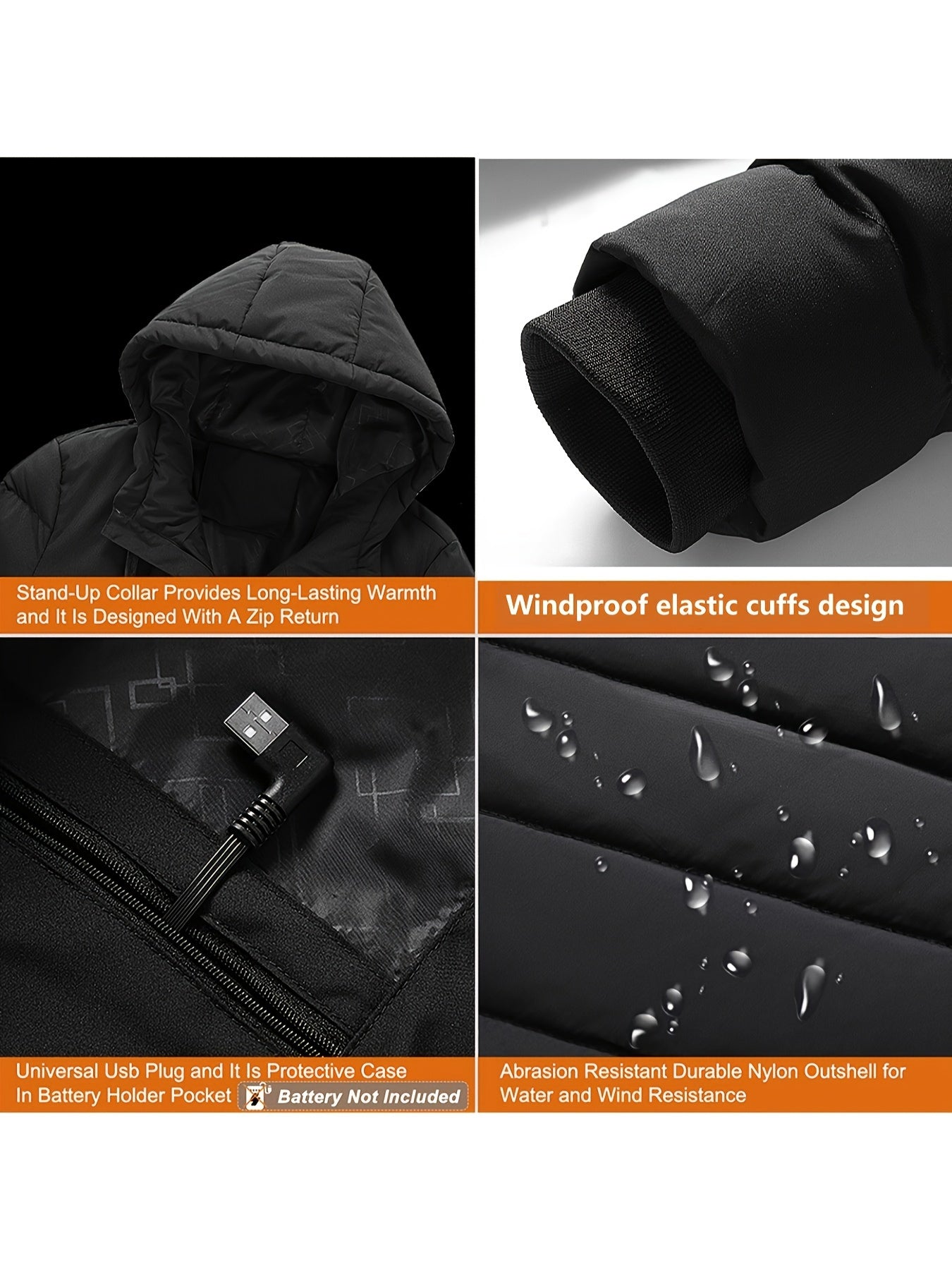 Women's Heated Jacket for Outdoor Activities