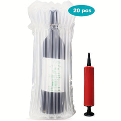 Wine Bottle Travel Protector Bags Inflatable Bubble Wrap Safety Choice