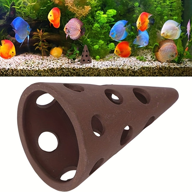 Aquarium Rock Cave for Fish & Shrimp Habitat