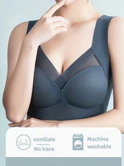 Mesh Wireless Bra Full Coverage Comfy