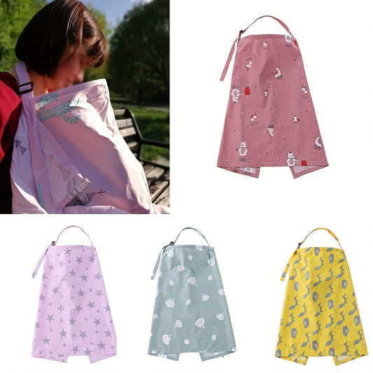 Breathable Nursing Cover for Mom Breastfeeding Privacy Apron