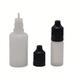 10pcs Plastic PE Dropper Bottles With Tamper Childproof Cap 10-120ML