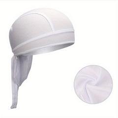 Mesh Long Tail Pirate Hat Hip Hop Bandana Cycling Summer Sports