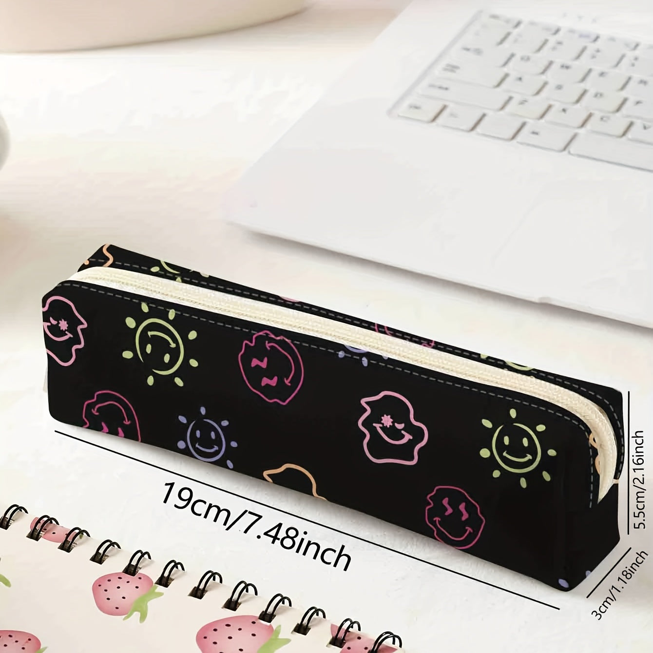 Large Capacity Pencil Case Stationery Pencil Case Pen Case Zippered Pencil Case