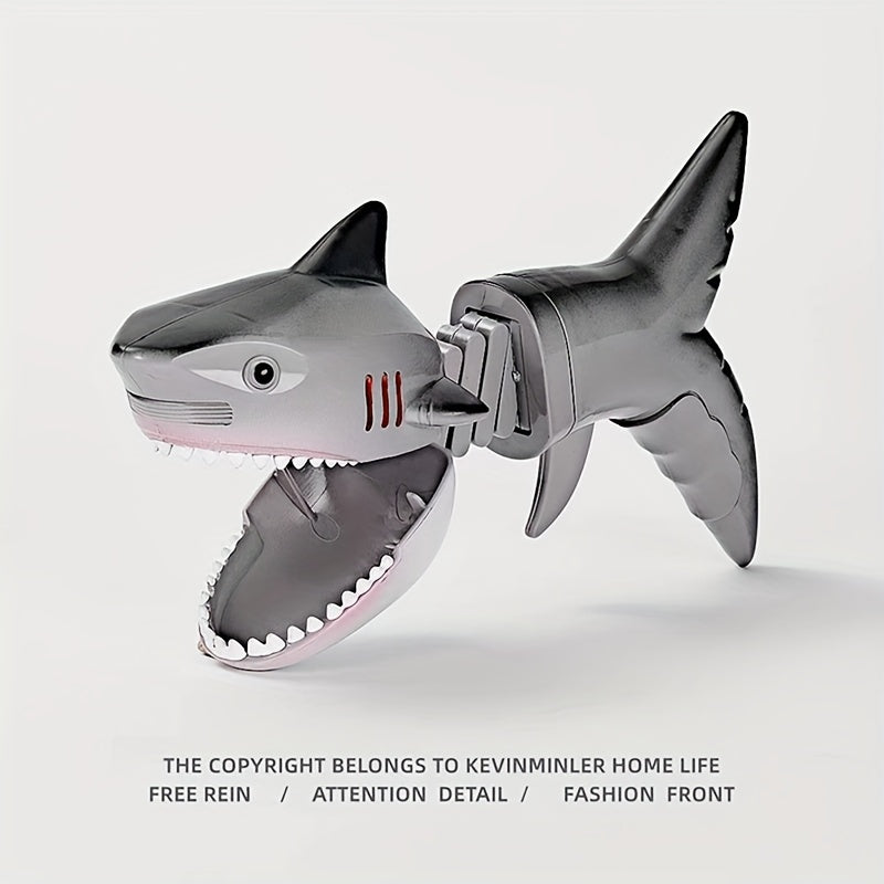 Funny Human Shark Bite Toy Hand Clip Decompression Toy