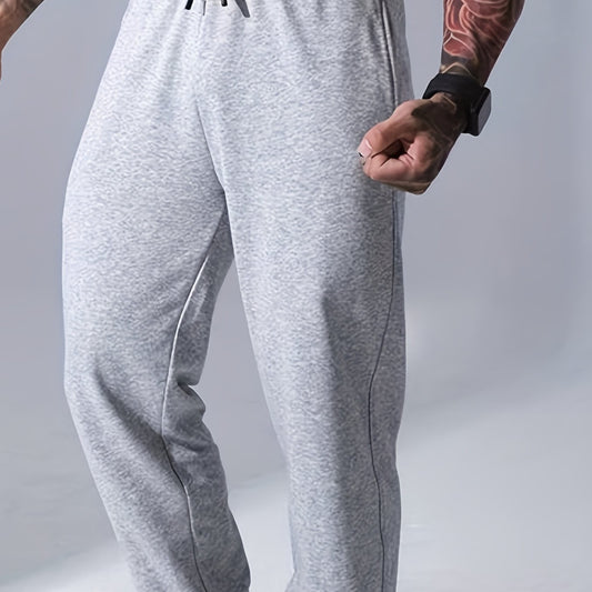 Men's Drawstring Joggers Sweatpants Loose Workout Running Pants