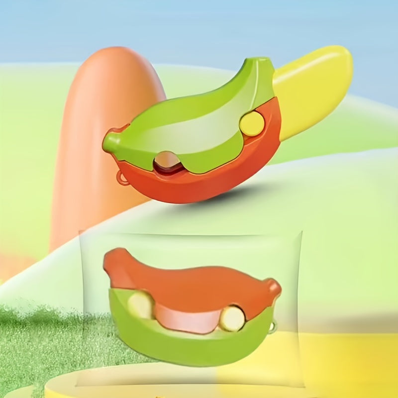 Banana Carrot 3D Printed Gravity Stress Relief Toy