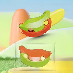 Banana Carrot 3D Printed Gravity Stress Relief Toy