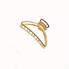 Small Half Hair Clip Girls Alloy Hair Claw Hair Accessories