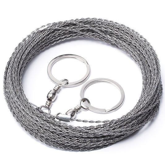 Stainless Steel Wire Saw Portable Survival Saw for Camping