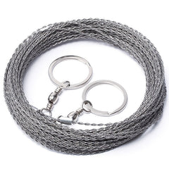 Stainless Steel Wire Saw Portable Survival Saw for Camping