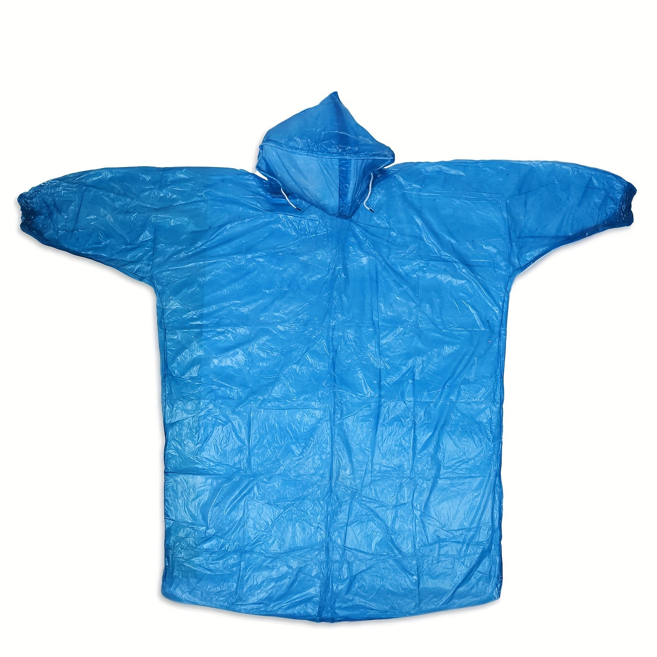 Disposable Rain Poncho Emergency Waterproof Poncho Raincoat Hooded Poncho