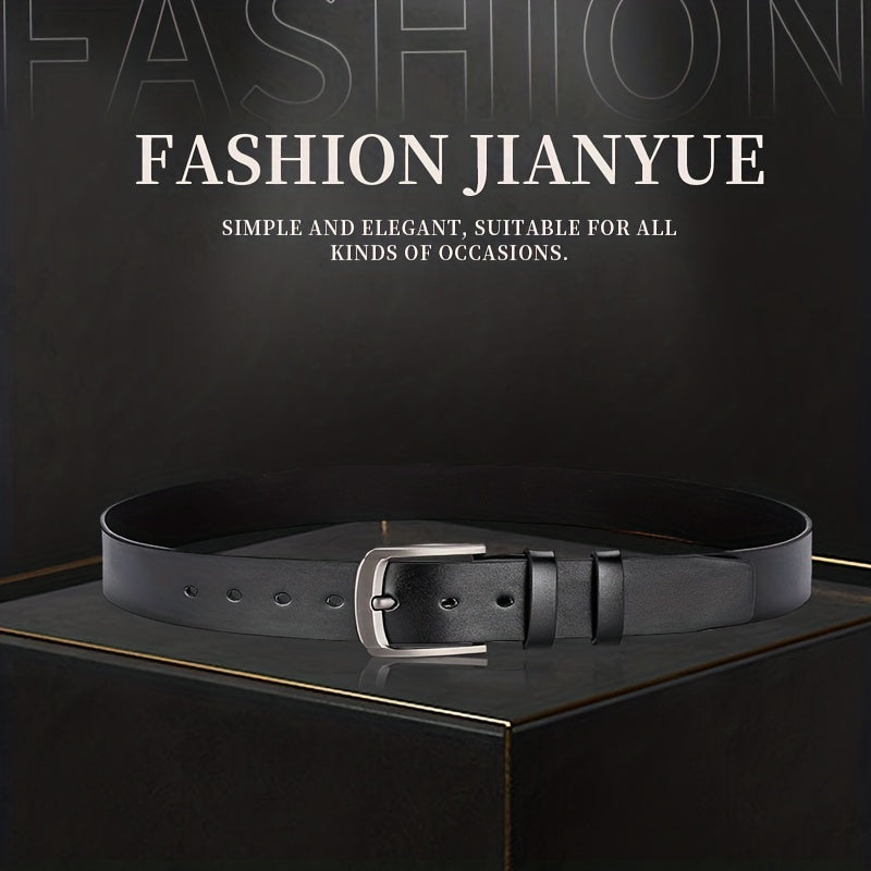 Men's Casual Buckle Belt PU Decorative Accessories
