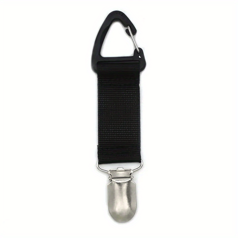 Multifunction Bag Hanging Clip Elastic Hat Clip for Travel