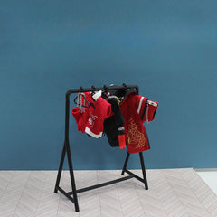 1:12 Scale Clothes Rack Model House Decor Shelf