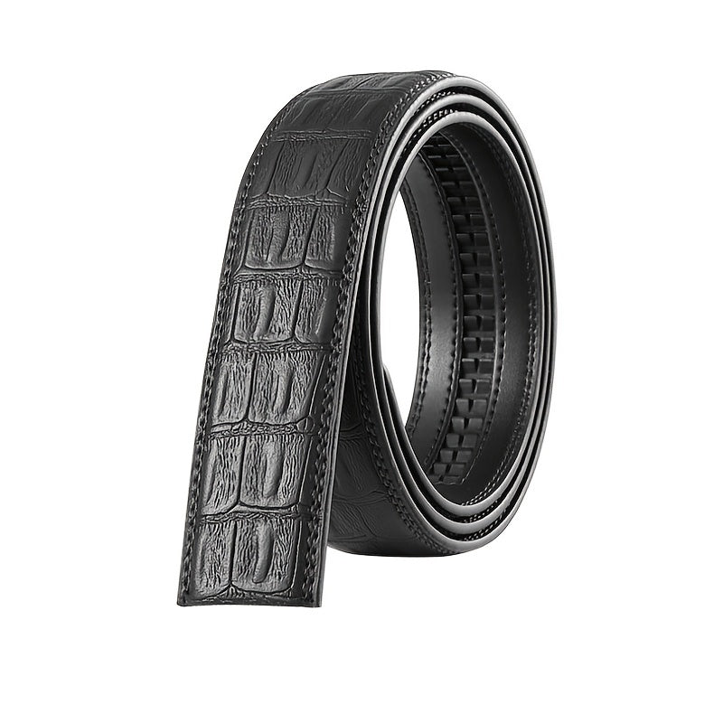 Fish Automatic Buckle PVC Belt For Men