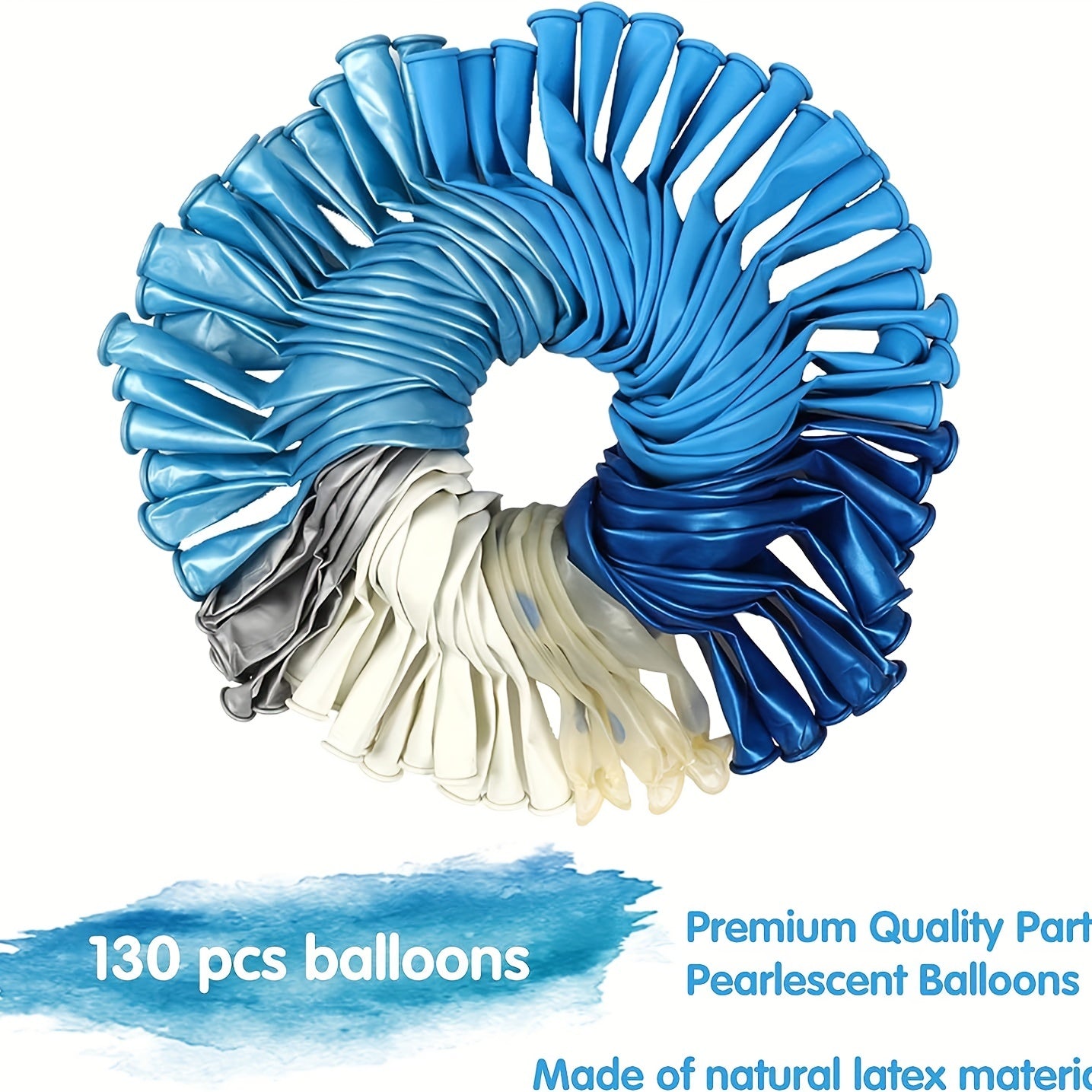130pcs Sequin Balloon Garland Arch Kit for Party Decoration