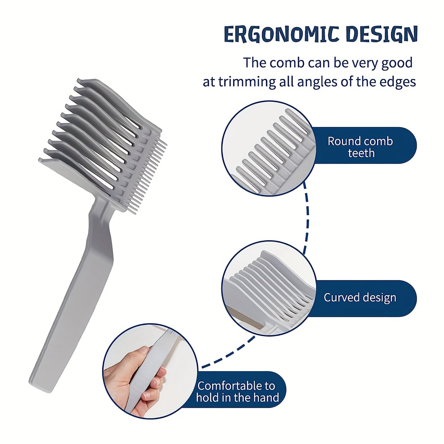 Barber Fade Combs Heat Resistant FlatTop Comb