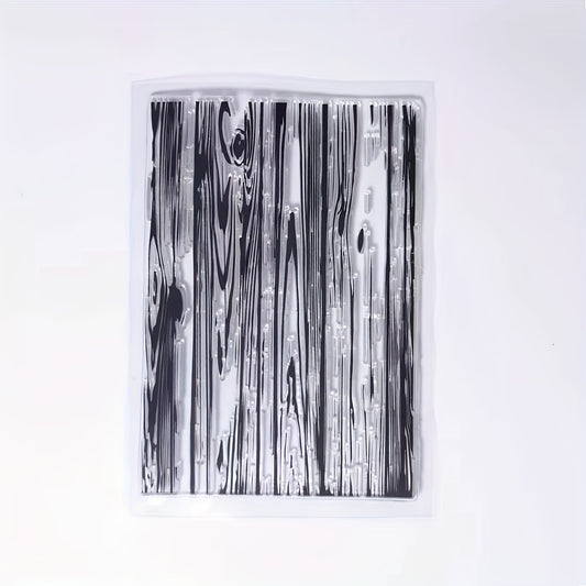 Wood Grain Clear Stamp For Holiday Card Making Decoration DIY Scrapbook Album