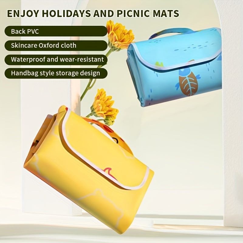 Soft Waterproof Picnic Blanket Sandproof Quick Drying Outdoor Travel Camping