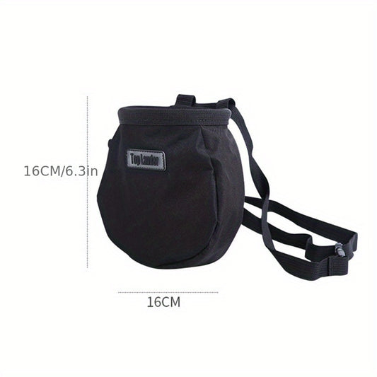 Drawstring Chalk Bag for Rock Climbing Bouldering Gym Training