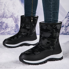 Women's Non-Slip Snow Boots Warm Camping Hiking Boots