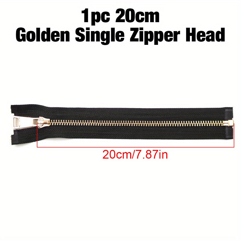 10-70 5 High Open End Copper Metal Zipper 2 Ways Zip DIY Handcraft