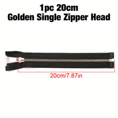 10-70 5 High Open End Copper Metal Zipper 2 Ways Zip DIY Handcraft
