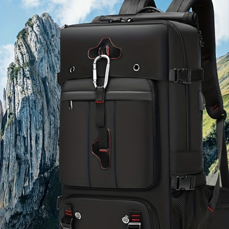 Men's Travel Casual Backpack Large Capacity Luggage Bag Waterproof