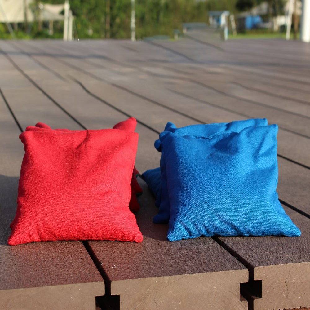 Foldable Bean Bag Toss Game Set Durable PC Material Includes 3 Bean Bags
