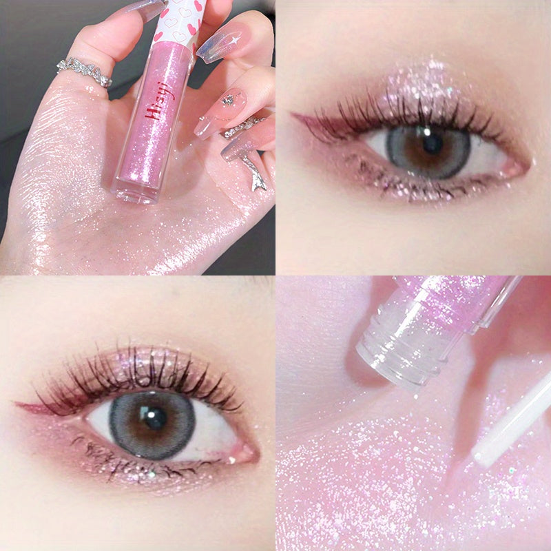 Glitter Liquid Eyeshadow Waterproof Highlighter Eyeliner Makeup