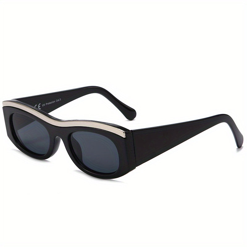 Y2K Monobrow Sunglasses UV400 for Beach Party Club