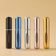 5pcs Portable Perfume Atomizer Bottles Travel Refillable Fine Mist Spray