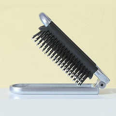 Travel Comb With Mirror Folding Pocket Comb Mini Comb With Makeup Mirror