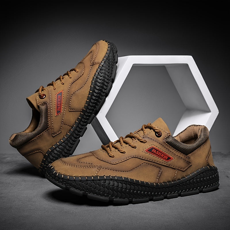 Men's Outdoor Non Slip Walking Sneakers Hiking Shoes