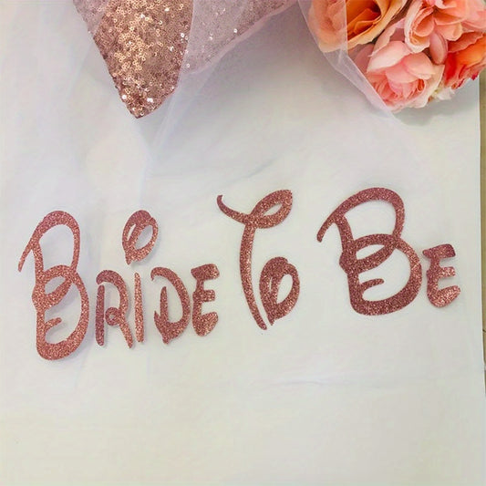 Bride to Be Short Veil with Comb Princess Queen Theme Bachelorette Party Wedding
