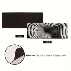 Abstract Series Large Desktop Mouse Pad Office Home Computer Accessories Pad